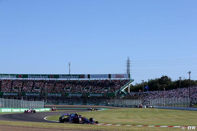 Le Covid-19 menace de nouveau la bonne tenue du GP du Japon