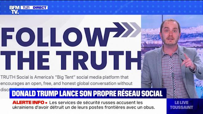 États-Unis: le réseau social de l'ancien président Donald Trump, "Truth Social", mis en ligne cette semaine