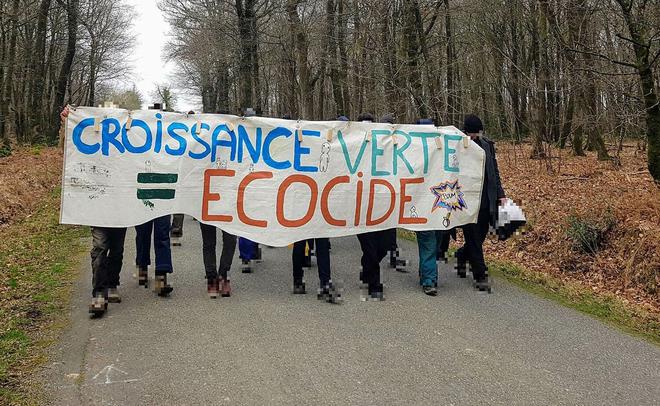 Une forêt bretonne détruite au nom de la transition énergétique