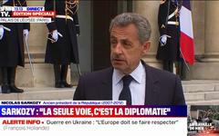Nicolas Sarkozy sur la guerre en Ukraine: "Il va falloir faire preuve d'imagination. L'Otan, le G7, le G20 ça ne fonctionne pas"