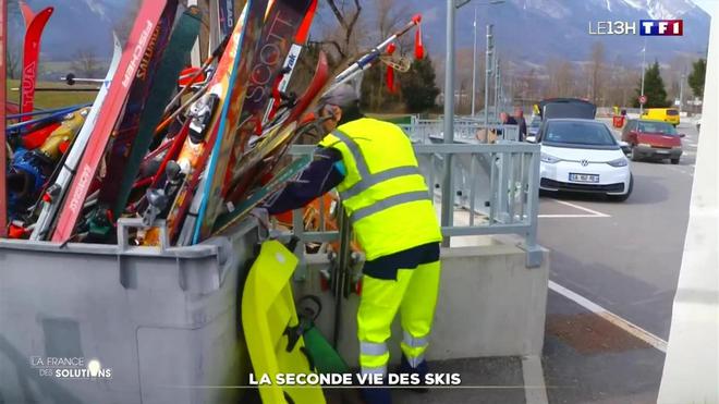 La seconde vie des skis