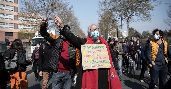 Victoire : les jardiniers d’Aubervilliers obtiennent l’arrêt des travaux et la remise en état du site