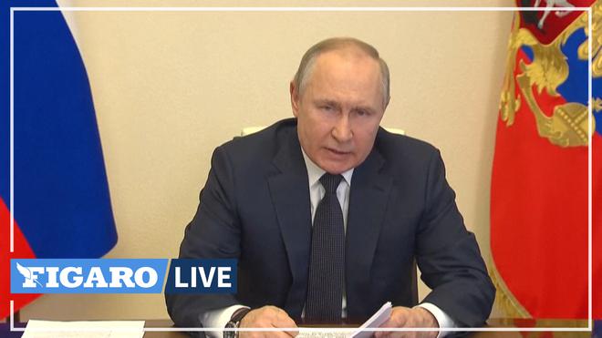 Vladimir Poutine assure que l'opération militaire russe en Ukraine est un «succès»