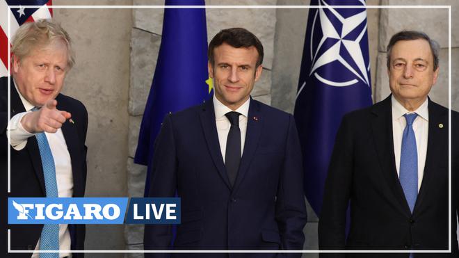 Emmanuel Macron détaille l'engagement de la France à l'Est de l'Alliance atlantique
