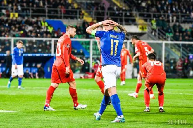 La Macédoine du Nord éjecte l'Italie de la course au Mondial 2022 !