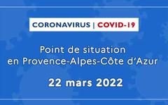 Coronavirus en Provence-Alpes-Côte d’Azur : point de situation du 22 mars 2022