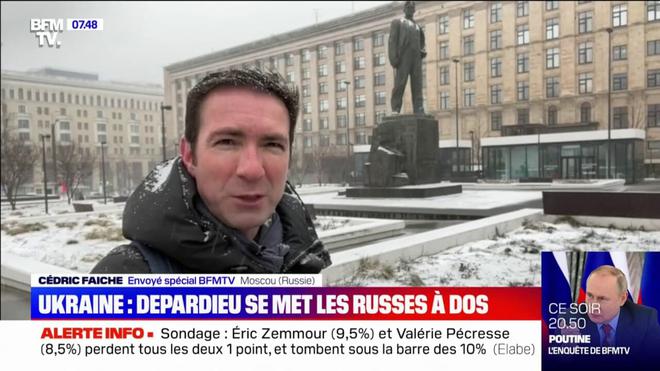 Guerre en Ukraine: Gérard Depardieu se met les Russes à dos