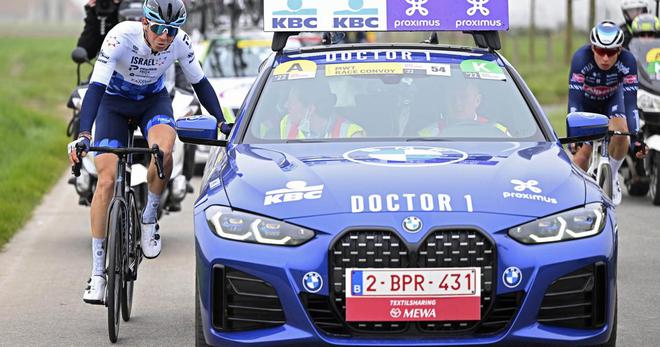Cyclisme : diminuée par des cas de Covid-19, l'équipe Israël Premier Tech renonce au Tour des Flandres