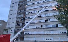 Incendie dans une tour de 14 étages à Vitry-sur-Seine