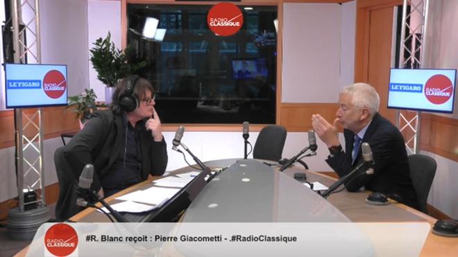 Pierre Giacometti était l'invité de la matinale Radio Classique – Le Figaro