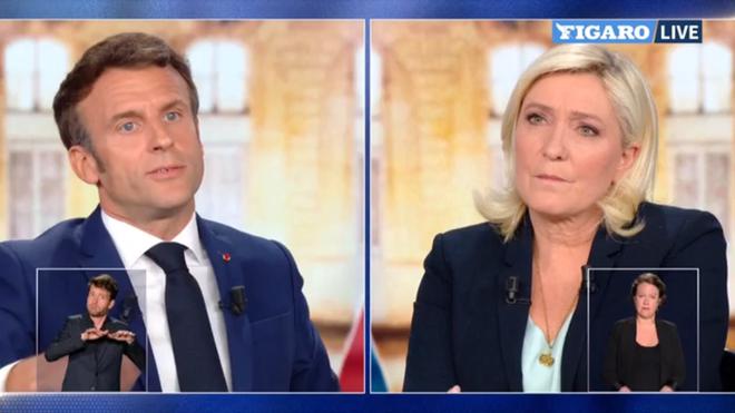 Débat présidentielle: «On est beaucoup plus disciplinés qu'il y 5 ans», s'amusent Macron et Le Pen