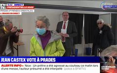 Présidentielle: Jean Castex a voté à Prades dans les Pyrénées-Orientales