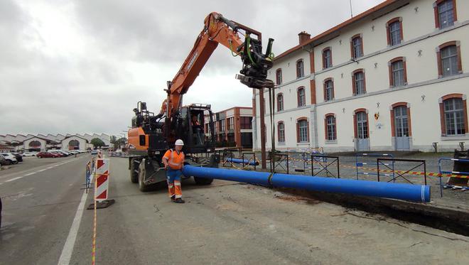 Des travaux sur le réseau d'eau potable à Tarbes et Bordères