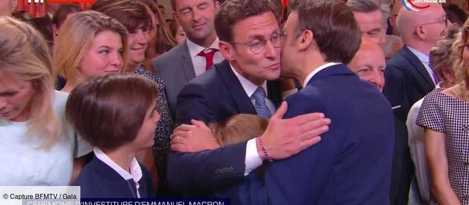 PHOTO – Investiture d’Emmanuel Macron : cette embrassade complice avec son frère Laurent