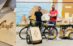 À Hautepierre, deux ex-ingénieurs lancent « Carette », une marque de remorques à vélo made in Strasbourg