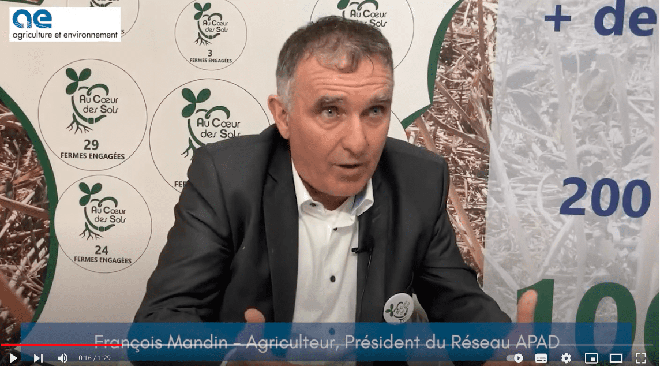 Les 3 piliers de l’agriculture de conservation des sols selon François Mandin