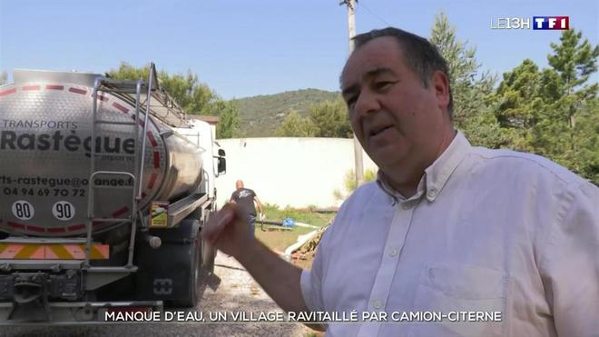 Manque d’eau : un village du Var ravitaillé par camion-citerne