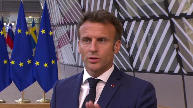 Incidents au stade de France : «Je ne ferai aucun commentaire», lance Emmanuel Macron depuis Bruxelles