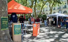 Lyon : la Vegan Place s’installe sur la place de la République