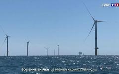 Éolienne en mer : le premier kilowatt français