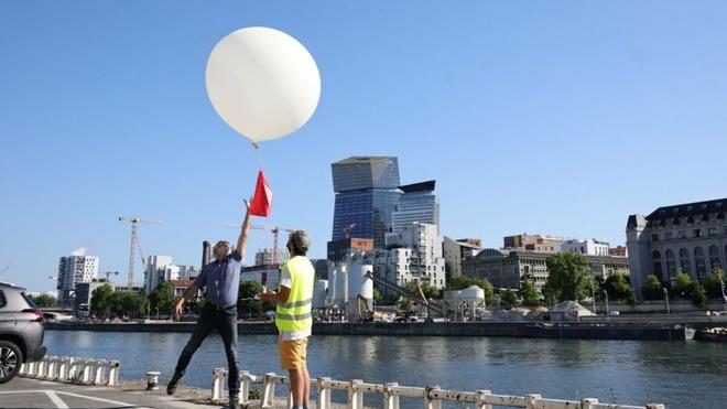 Canicule à Paris : ballons, sondes, labo volant… le ciel transformé en station météo géante