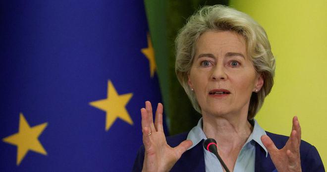 Ursula von der Leyen appuie les aspirations européennes de l’Ukraine