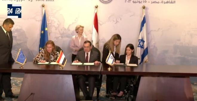 Signature d’un gros contrat Israël/UE: le gaz israélien alimentera l’Europe pour les 8 ans à venir (Vidéo)