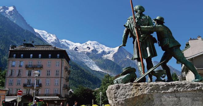 Canicules: le Mont-Blanc en souffrance