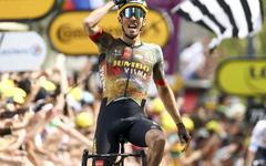 Lot. Première victoire française du Tour de France à Cahors avec Christophe Laporte !