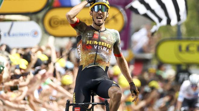 Lot. Première victoire française du Tour de France à Cahors avec Christophe Laporte !
