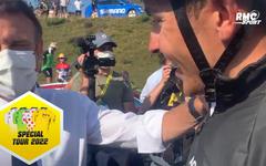 Tour de France : L'émotion de Cosnefroy après son échange avec Emmanuel Macron