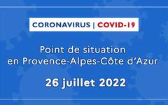 Coronavirus en Provence-Alpes-Côte d’Azur : point de situation du 26 juillet