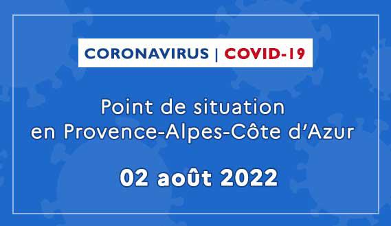 Coronavirus en Provence-Alpes-Côte d’Azur : point de situation du 02 août