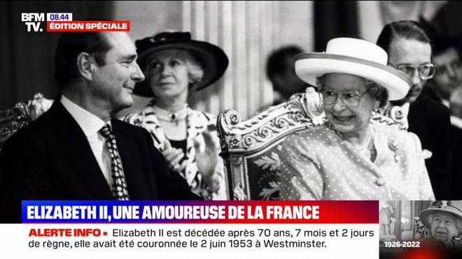 Pour les Français, Elizabeth II était "LA" reine, dit Macron sur Twitter
