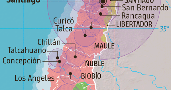 Géographie atypique du Chili