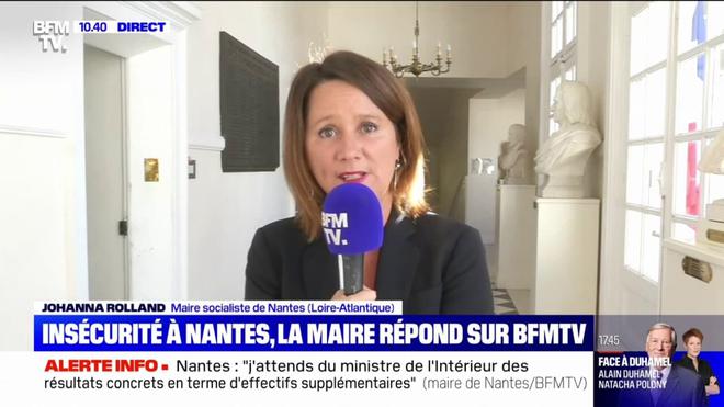 Nantes : face à l’insécurité, Johanna Rolland demande à Gérald Darmanin « une force mobile permanente »