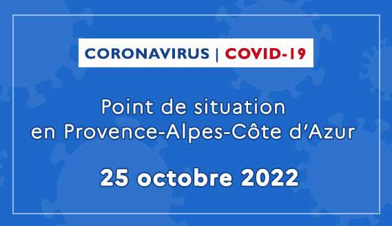 Coronavirus en Provence-Alpes-Côte d’Azur : point de situation du 25 octobre