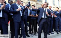 Emmanuel Macron : cette vidéo enregistrée en secret pour les Bleus