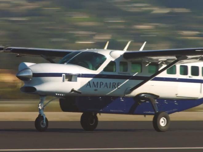 Ampaire : premier vol de son avion de transport régional électrique hybride