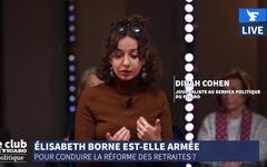 «Élisabeth Borne nous a montré qu’elle est plus armée qu’on ne le pensait», observe Dinah Cohen