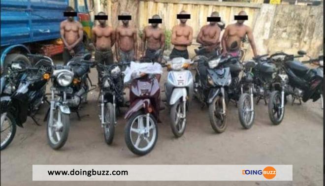 Bénin : la police démantèle un réseau de voleurs de motos dont un mécanicien