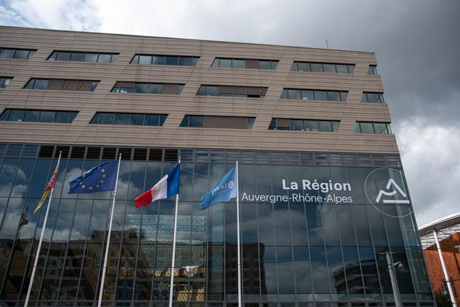 Région : Laurent Wauquiez veut changer l'adresse de l'Hôtel de Région, situé esplanade François Mitterrand