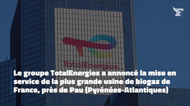 Biogaz: TotalEnergies met en service la plus grande usine française de biométhane