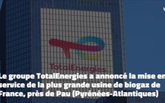 TotalEnergies met en service la plus grande usine française de biogaz