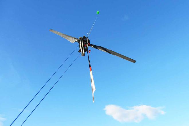 Kiwee One : l’invention d’une éolienne nomade qui fonctionne comme un cerf-volant
