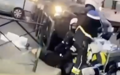Le Blanc-Mesnil : Un individu à Scooter qui tente de fuir les motards de la police percute violemment un véhicule. VIDÉO