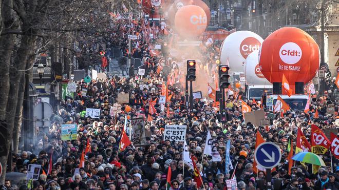 Retraites : une nouvelle journée de mobilisation prévue le 7 mars, les syndicats n’excluent pas une grève reconductible