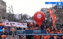 Grève contre la réforme des retraites: «La baisse de la mobilisation est générale», selon Arthur Bijotat