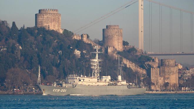 Guerre en Ukraine : l’Italie inquiète du nombre de navires russes en Méditerranée