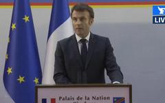 Emmanuel Macron promet 34 millions d'euros d'aide humanitaire à la RDC